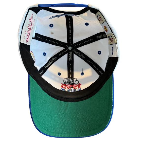 Vintage 90s Mitchell & Ness NBA Finals Snapback Hat Rockets Magic OSFA 1995 - Picture 5 of 8